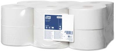 Бумага туалетная 2х слойнаяTORK 200м (сист...